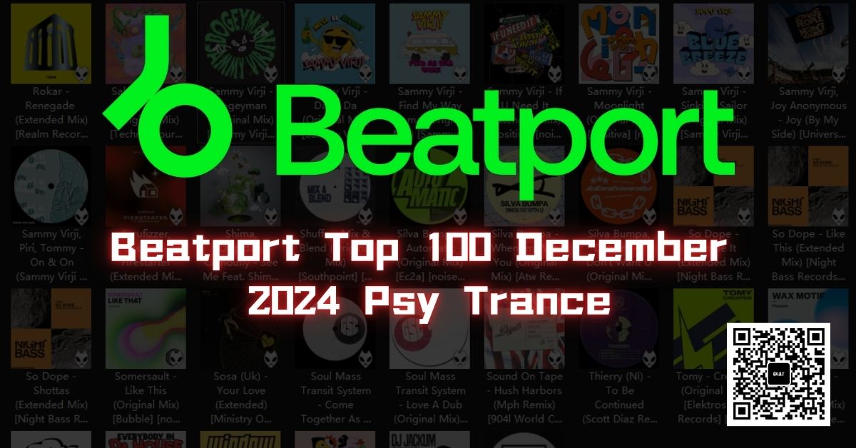 Beatport Top 100 December 2024 Psy Trance